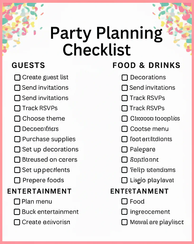 How Do You Host a Party Checklist? 🎉 20 Expert Steps for 2026 - Party ...