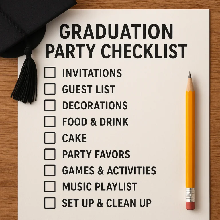 Featured image for The 12-Step Graduation Party Checklist 2026