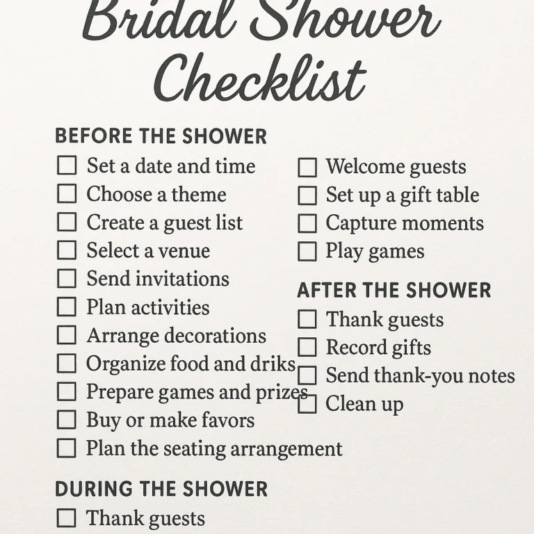 Featured image for The Ultimate 6-Month Bridal Shower Checklist 2026