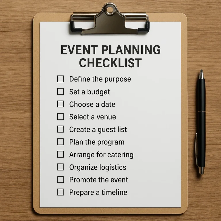 Featured image for The Ultimate Large Event Planning Checklist 2026 24 Steps to Success