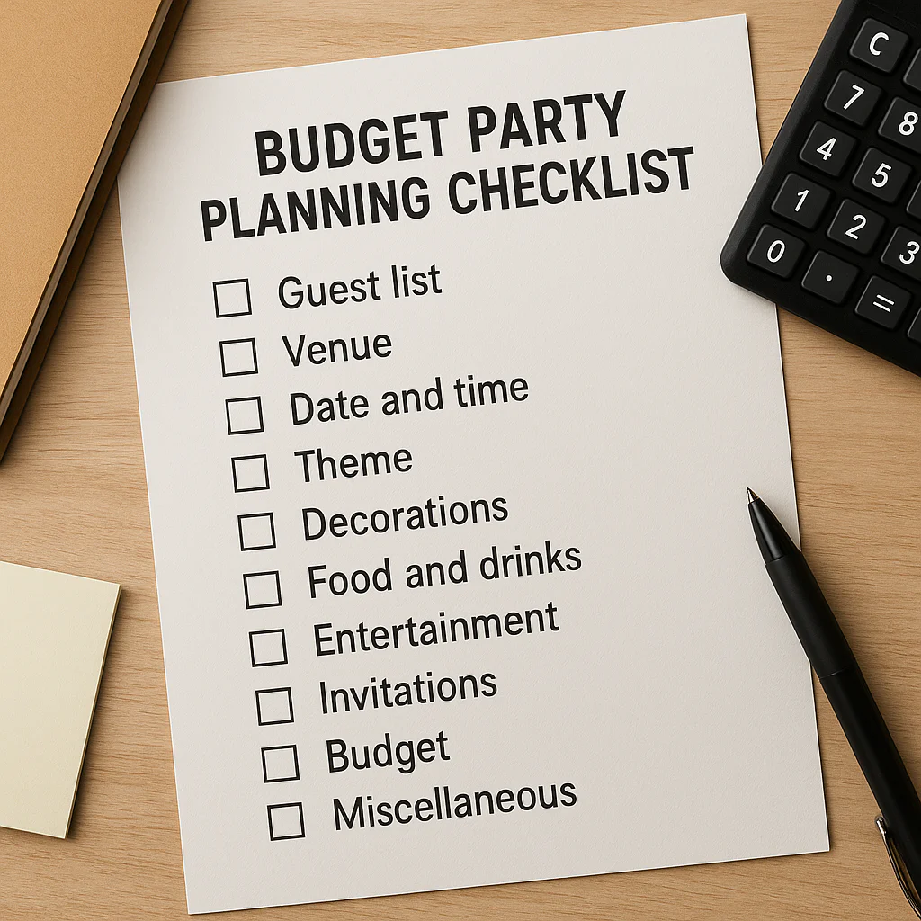 10 Cost-Saving Party Tips for a Budget Bash (2026) 🎉 - Party Plan Checklist