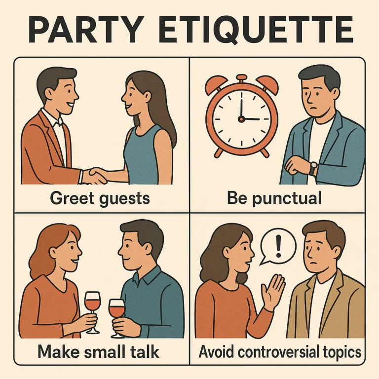 Featured image for 35 Ultimate Party Etiquette Rules for Guests Hosts 2026