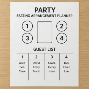Featured image for The Ultimate Party Seating Arrangement Planner 7 Tools to Master Your Guest List 2026