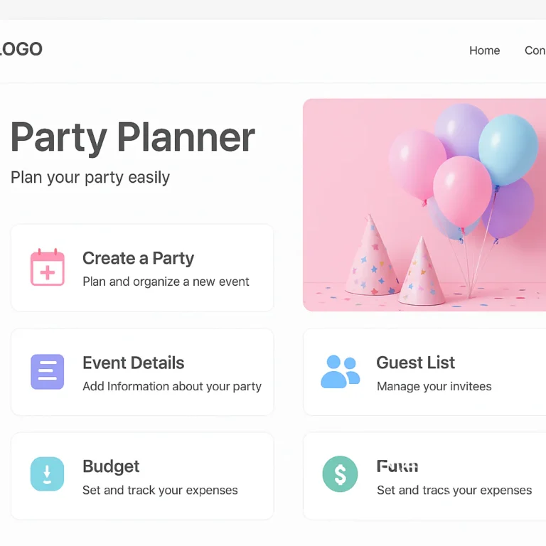 Featured image for 10 Best Free Party Planner Websites for 2026 No Ads