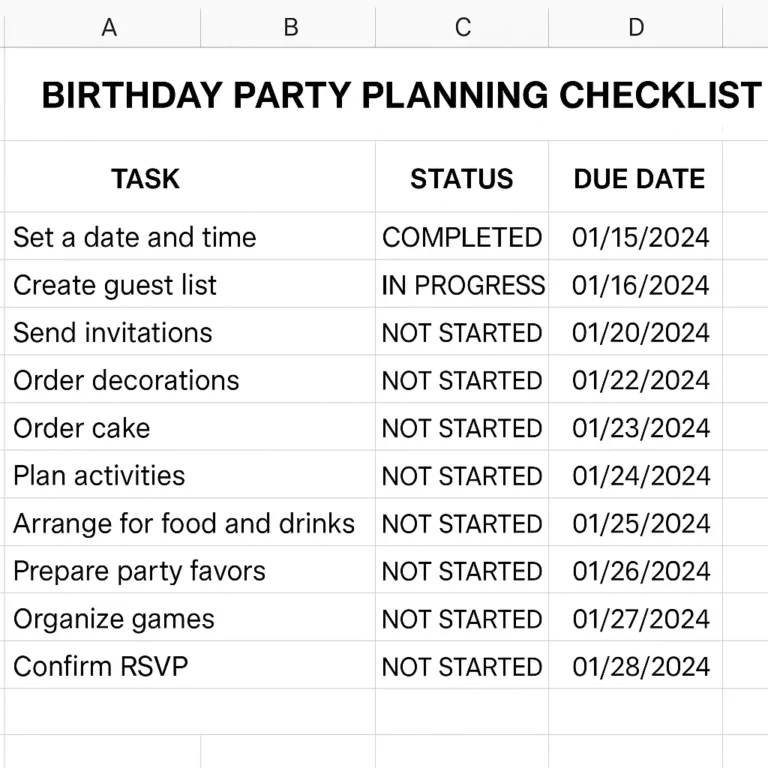 Featured image for 15-Step Birthday Party Planning Template Excel Guide 2026