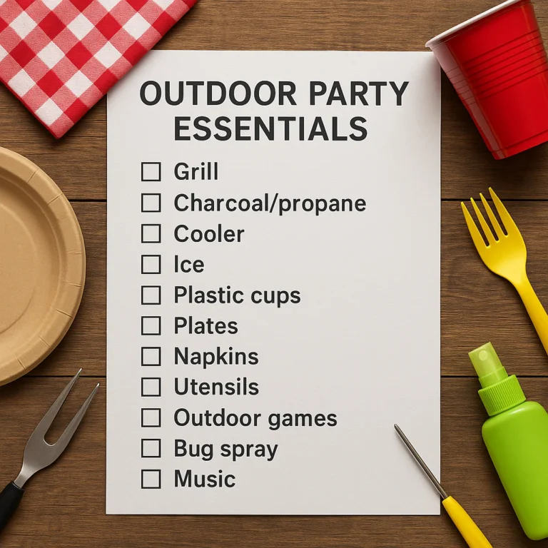 Featured image for 15 Essential Things You Need for a Party Outside 2026