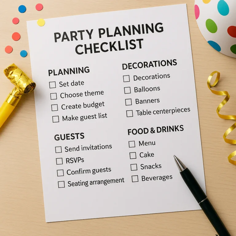Featured image for How to Organize a Party Step by Step The 15-Step Ultimate Guide 2026